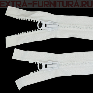 Молния Трактор Т8 2 замка 85см, цв. 101 белый, LOGO