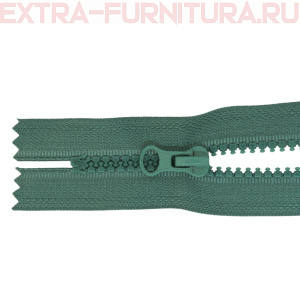 Молния Трактор Т5 1 замок 18см, цв.272 зеленый темный, LOGO, н/р