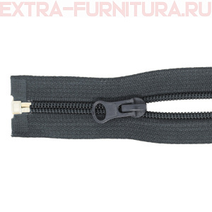 Молния Спираль разъемная дл. 65см, Т5, цв.312 темно-серый MaxZipper