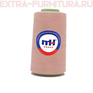 Нитки МН 40/2 п/э  5000 ярдов №153 розовый *