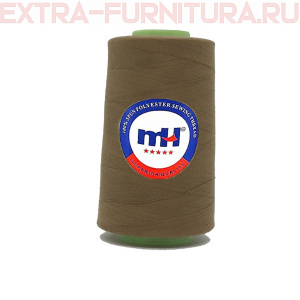 Нитки МН 40/2 п/э  5000 ярдов №398 коричневый *