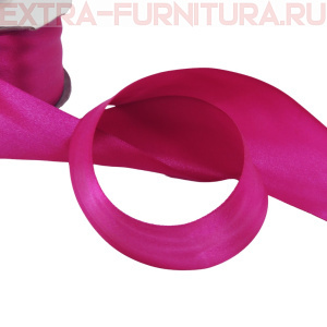 Лента атласная 50 мм цв.084 темно-сиреневый рул.27,42м