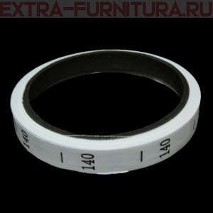 Размерник р-р 140, цв. белый, рул. 300 шт.