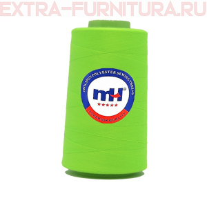 Нитки МН 40/2 п/э  5000 ярдов №512 св. зеленый