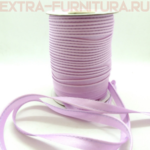 Кант атласный 12 мм, 72 ярда, цв. 035 сиреневый ЕВРО