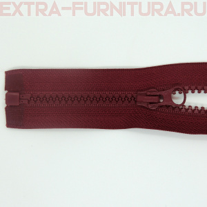 Молния Трактор Т5 1 замок 18см, цв.179 бордовый темный, LOGO, н/р