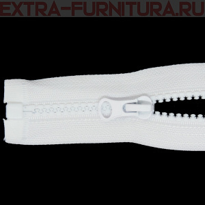 Молния Трактор Т5 1 замок 40см, цв. 101 белый, LOGO