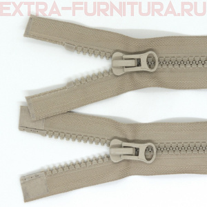 Молния Трактор Т8 2 замка 75см, цв.292 бежевый, LOGO