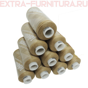 Нитки IDEAL бытовые 40/2 366м, цв.493 бежевый (уп.10шт)