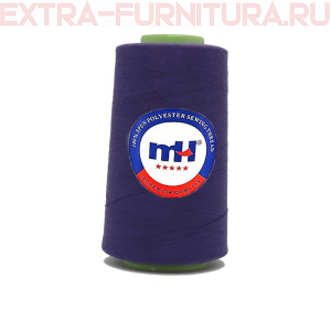 Нитки МН 40/2 п/э  5000 ярдов №198 фиолетовый
