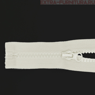 Молния Трактор Т5 1 замок 65см, цв.306 молочный, LOGO