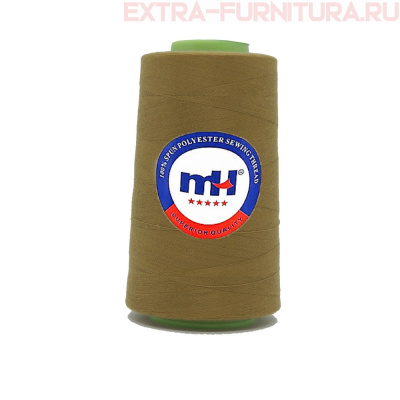 Нитки МН 40/2 п/э  5000 ярдов №392 хаки *