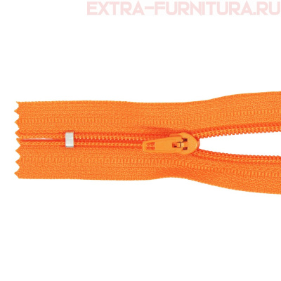 Молния Спираль н/р Т4, дл.20 см, цв.157 оранжевый