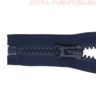 Молния Трактор Т8 1 замок 75см, цв.330 синий темный, LOGO