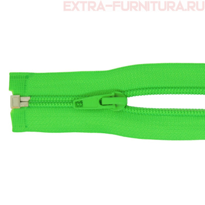 Молния Спираль разъемная Т5, дл. 70см, цв.334 ярко-зеленый