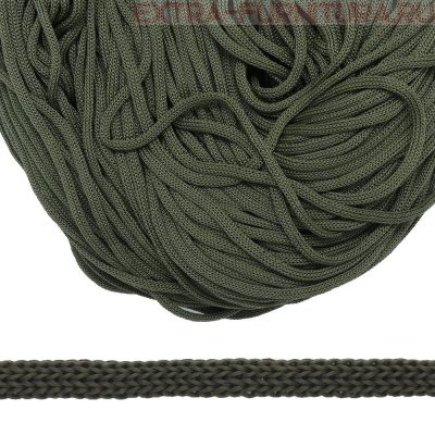 Шнур  ПП 5мм, цв.268 хаки, уп.100м пл.4,6 г/м арт.В501