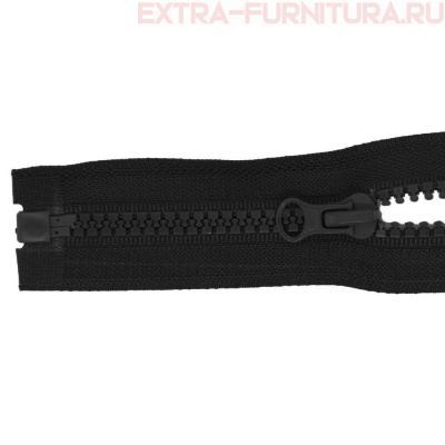 Молния Трактор Т5 1 замок 85см, цв. 322 черный, LOGO