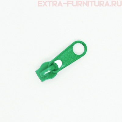 Бегунок к рулонной молнии тип 3, цв.241 салатовый