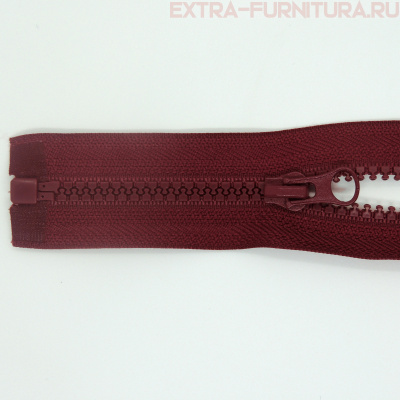 Молния Трактор Т5 1 замок 80см, цв.179 бордовый темный, LOGO